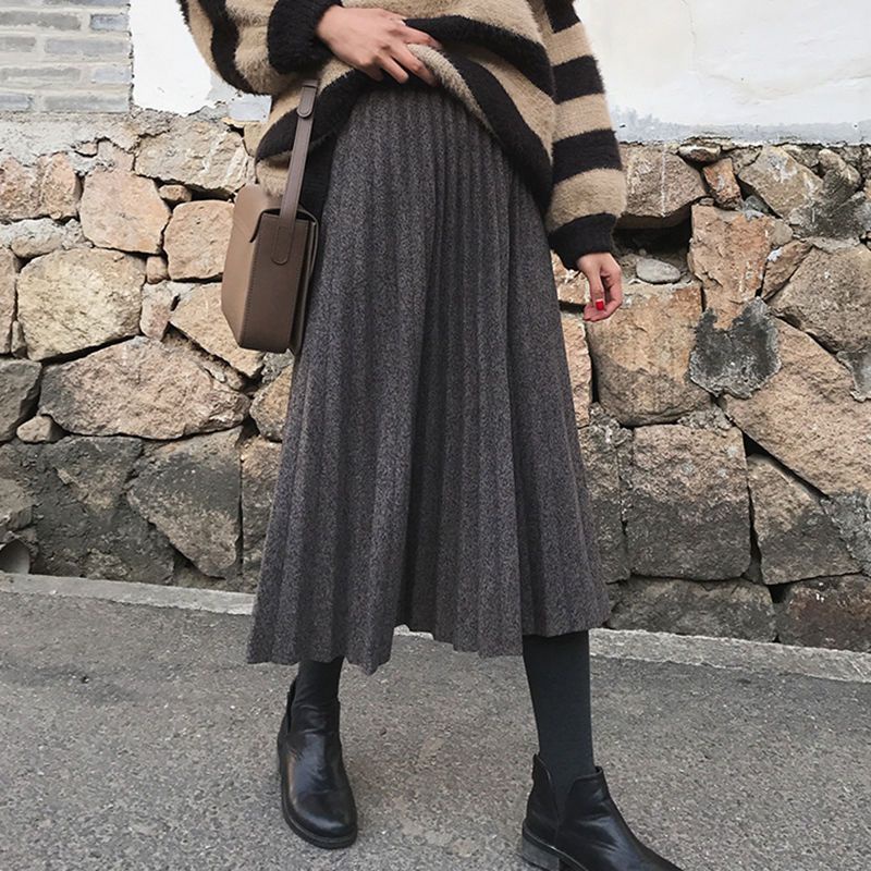 Jual Rok Pleated Bahan Tebal. | Shopee Indonesia