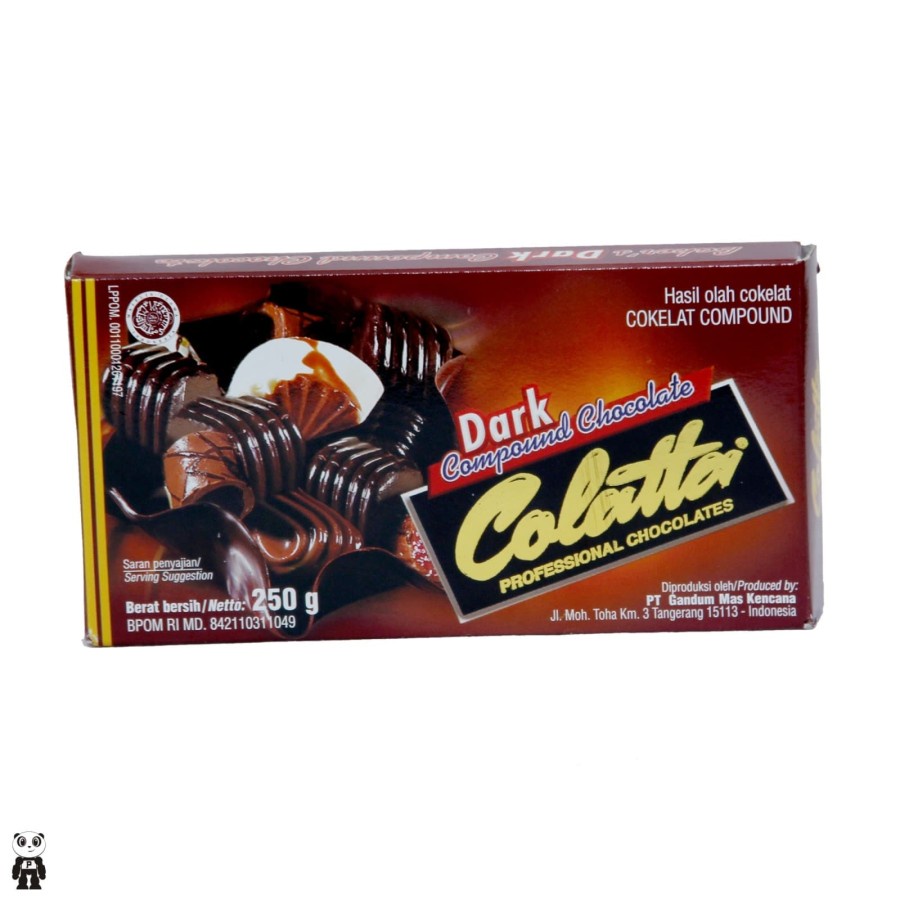 Jual Colatta Dark Compound Chocolate 250gr | Shopee Indonesia