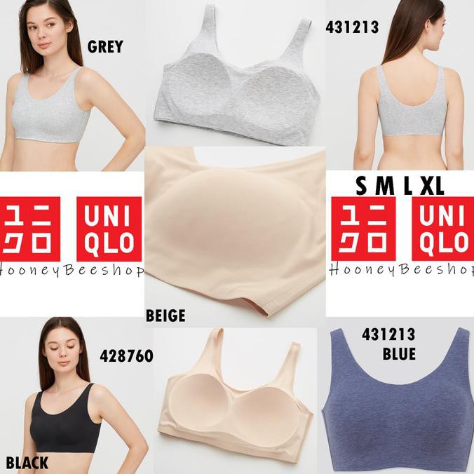 Jual Jual Original Uniqlo - Women Bra Tanpa Kawat Sport Bra Rileks