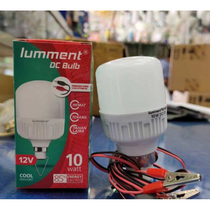 Jual Lampu LED dc 10 Watt 12 Volt Lumment Lampu aAki | Shopee Indonesia