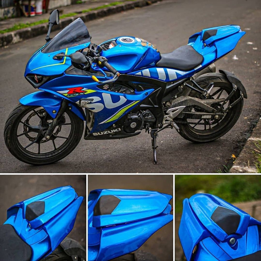 Jual PAKET SET COVER BODY BELAKANG GSX DAN SINGLE SEAT GSX BODY ...