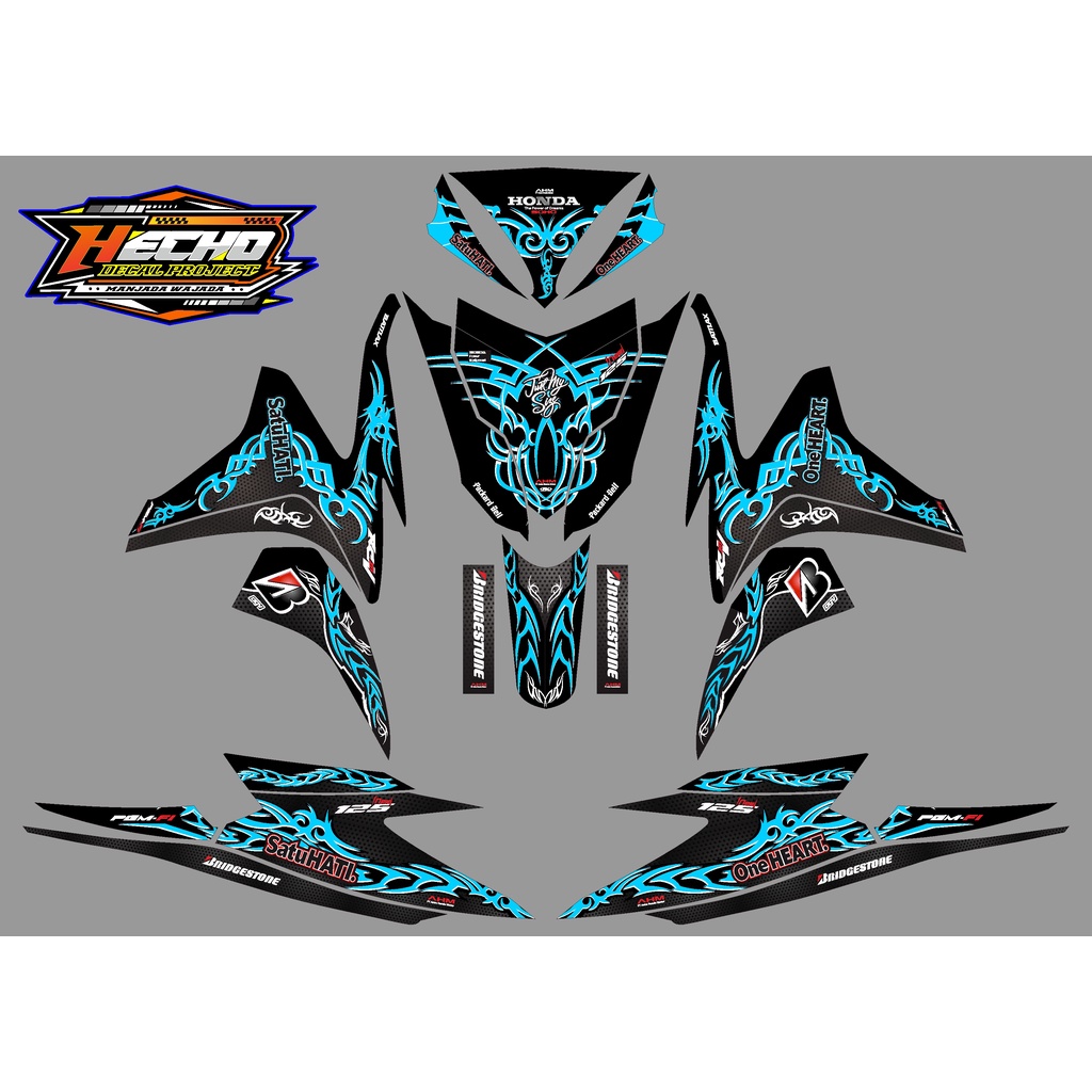 Jual Decal sticker Vario 125 old cbs Full Body - Dekal Stiker Striping ...