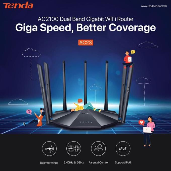 Jual Star Tenda Ac23 : Wall Killer Dual Band Ac2100 Gigabit Mu-Mimo ...