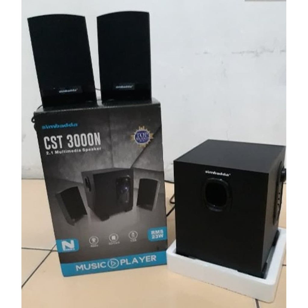 Speaker cheap simbadda shopee