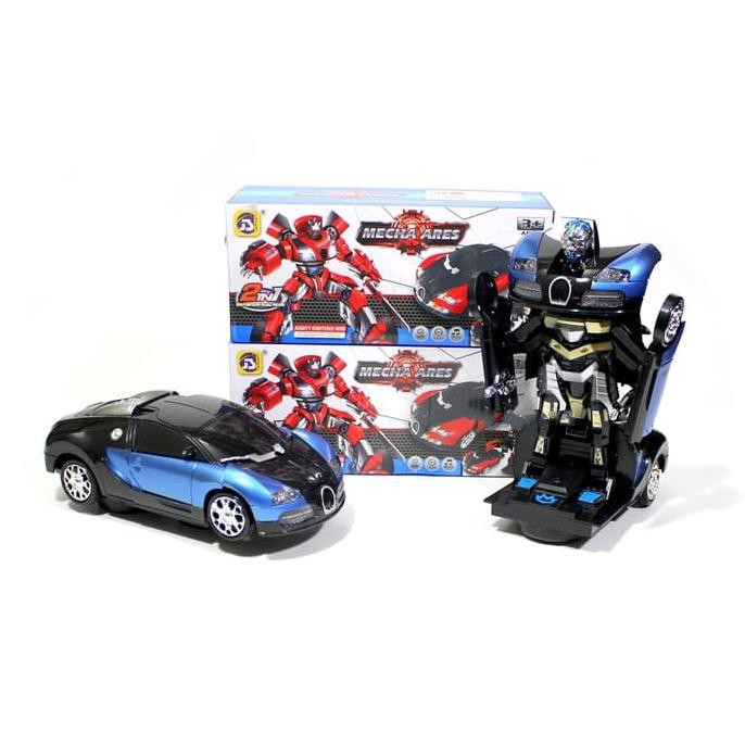 Jual MAINAN MOBIL TRANSFORMER BUGATTI VEYRON BISA JADI ROBOT NO.8987 ...