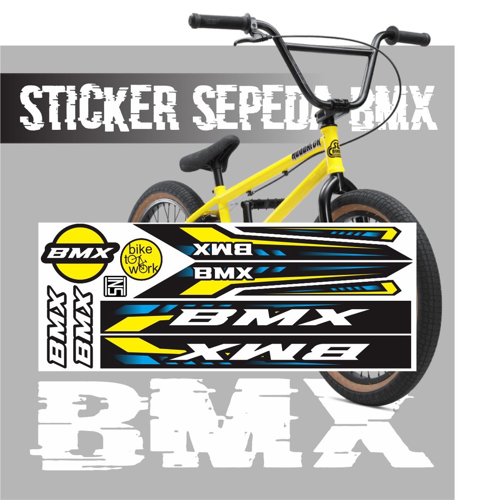 Jual STICKER SEPEDA STRIPING VARIASI SEPEDA BMX / BMX VARIASI STICKER ...
