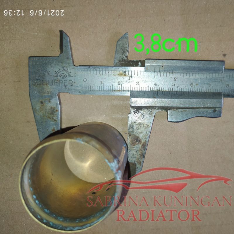 Jual pipa kuningan radiator ukuran 3,8cm | Shopee Indonesia