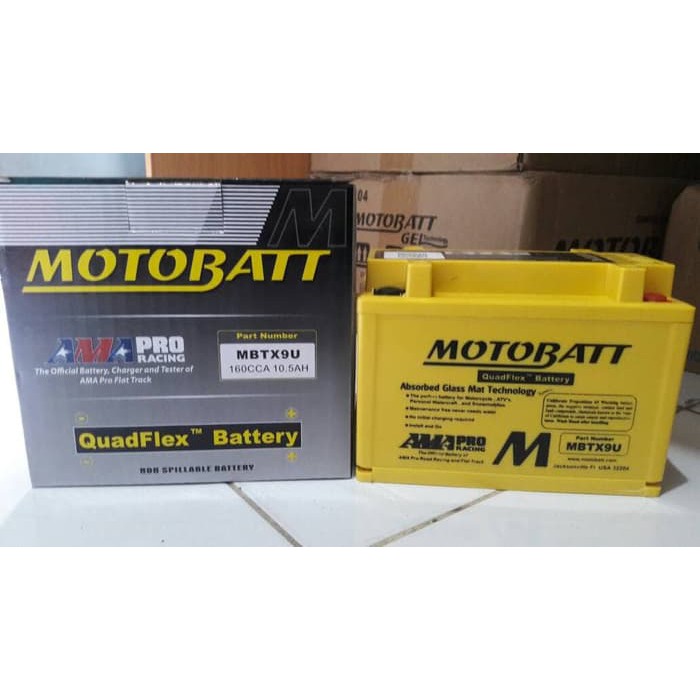 Jual Sparepart Aki Motor Kawasaki Ninja 250 R Motobatt MBTX9U Shopee