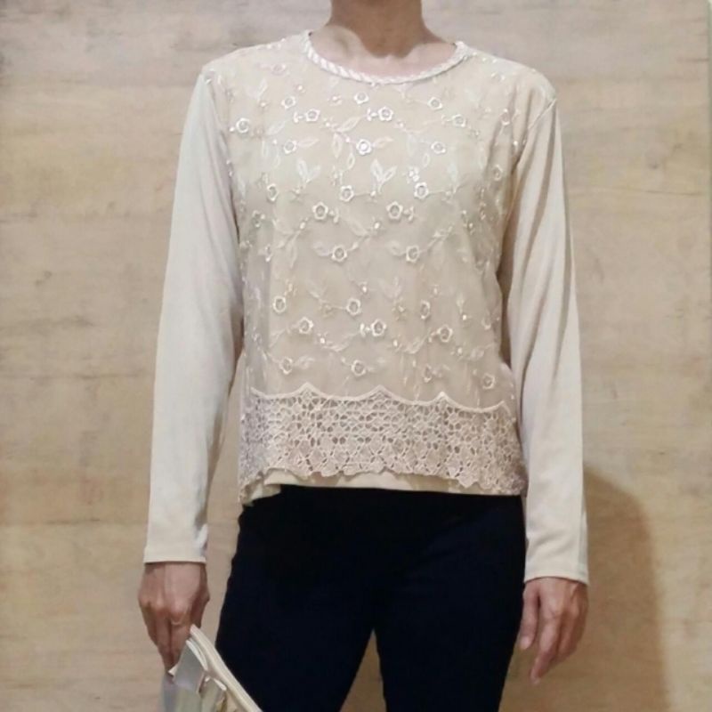 Jual Piccot blouse ( B3 ) | Shopee Indonesia
