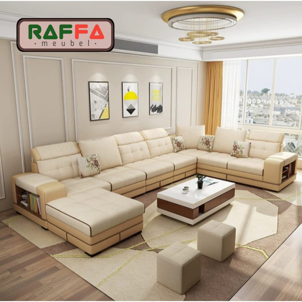 Jual U15 RAFFA MEUBEL - Sofa Ruang Tamu Modern - Sofa Ruang Keluarga