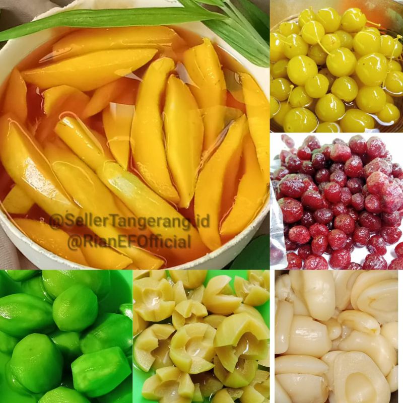 Jual Manisan Buah Basah 1kg Manisan Buah 1kg Manisan Mangga Basah