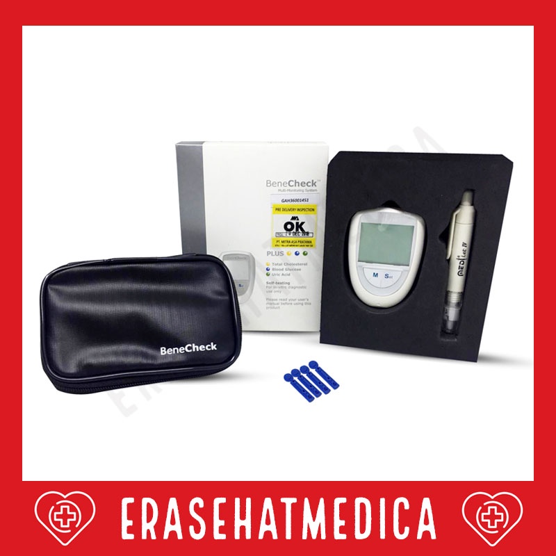 Jual BeneCheck Plus 3in1 (Alat Diagnosa Darah) | Shopee Indonesia