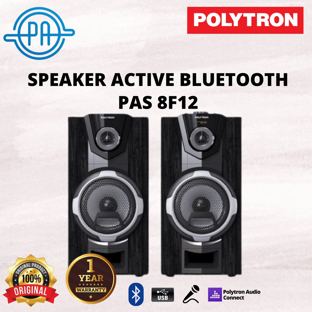 Jual Speaker Aktif Polytron Pas 8f12 Pas8f12 Speaker Bluetooth Spiker