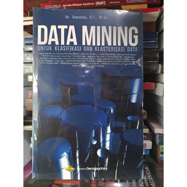 Jual Buku DATA MINING UNTUK KLASIFIKASI DAN KLASTERISASI DATA | Shopee ...