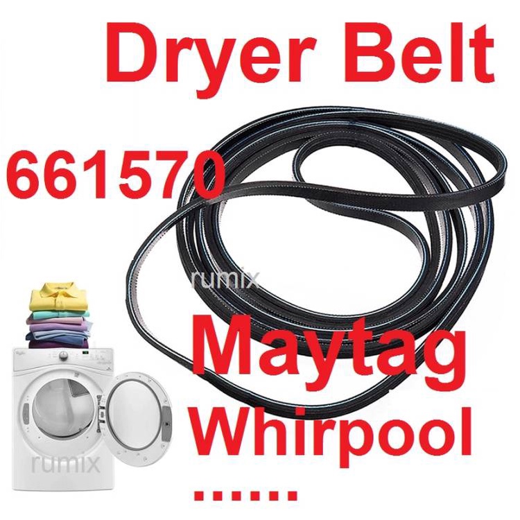 Jual Belt Drum Dryer Mesin Karet 661570 Maytag Whirpool Speed Queen ...