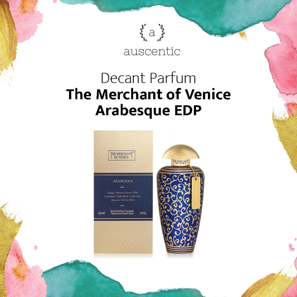 Jual Decant Original The Merchant of Venice Arabesque EDP Shopee Indonesia