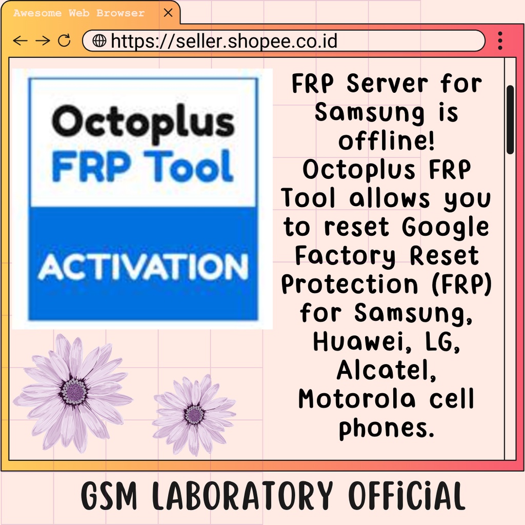 Jual OCTOPUS FRP TOOL AKTIVASI 1 TAHUN LISENSI DIGITAL KHUSUS ADA BOX ...