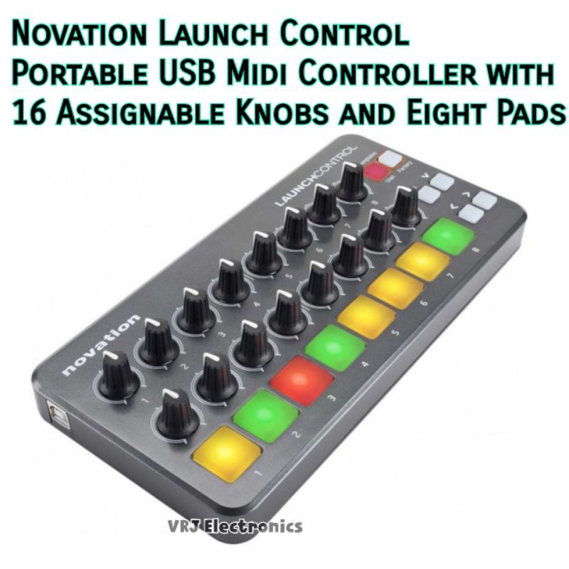 Jual Novation Launch Control Portable USB Midi Controller with 16 ...