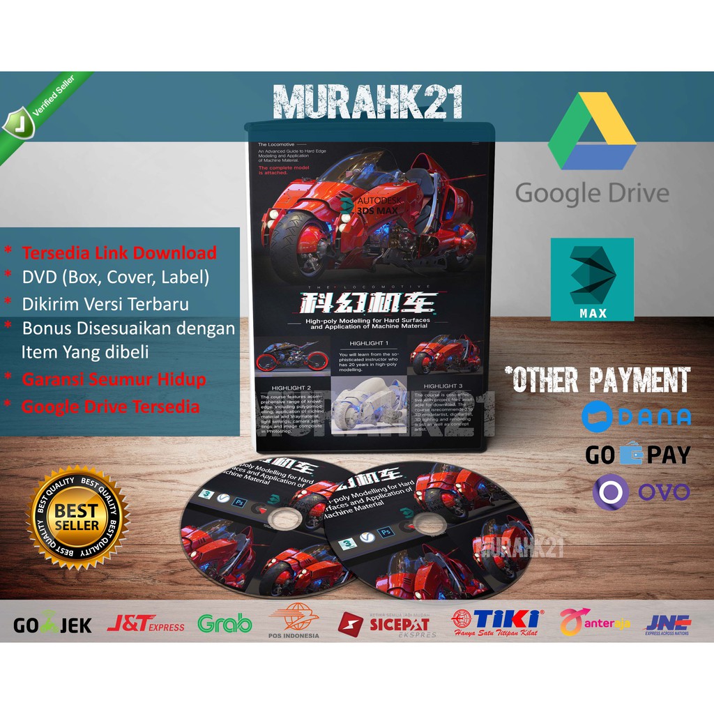 Jual Paket DVD Tutorial Mastering Autodesk 3ds Max V3 | Shopee Indonesia