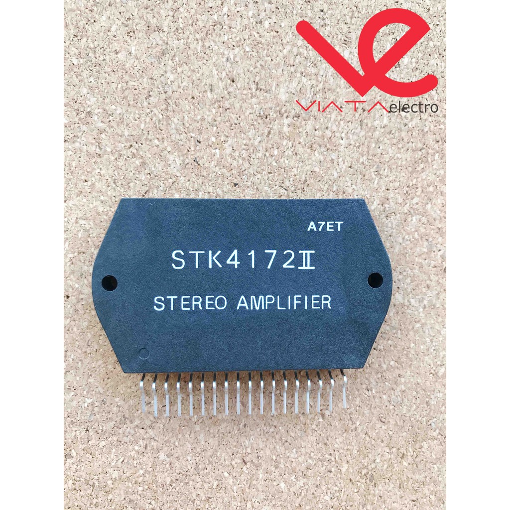 Modulo Amplificatore SANYO STK4172 II, 2x40W Su 8 Ohm, Con Dissipatore, Nuovo