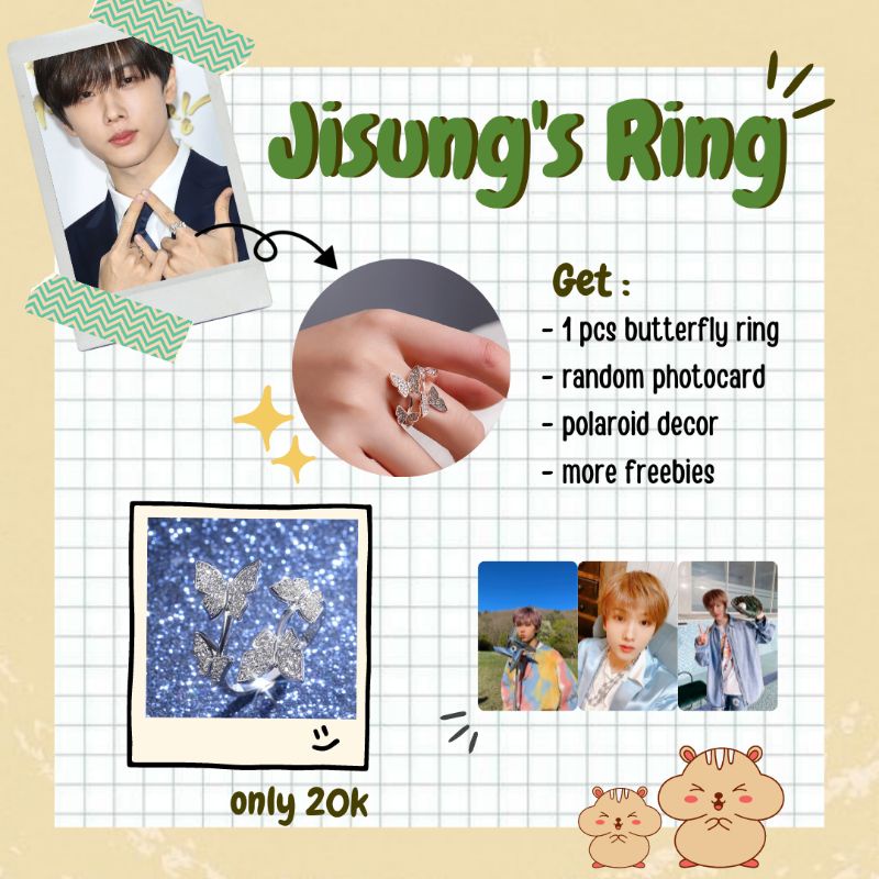 Jual Jisung's Butterfly Ring (Baca deskripsi) | Shopee Indonesia
