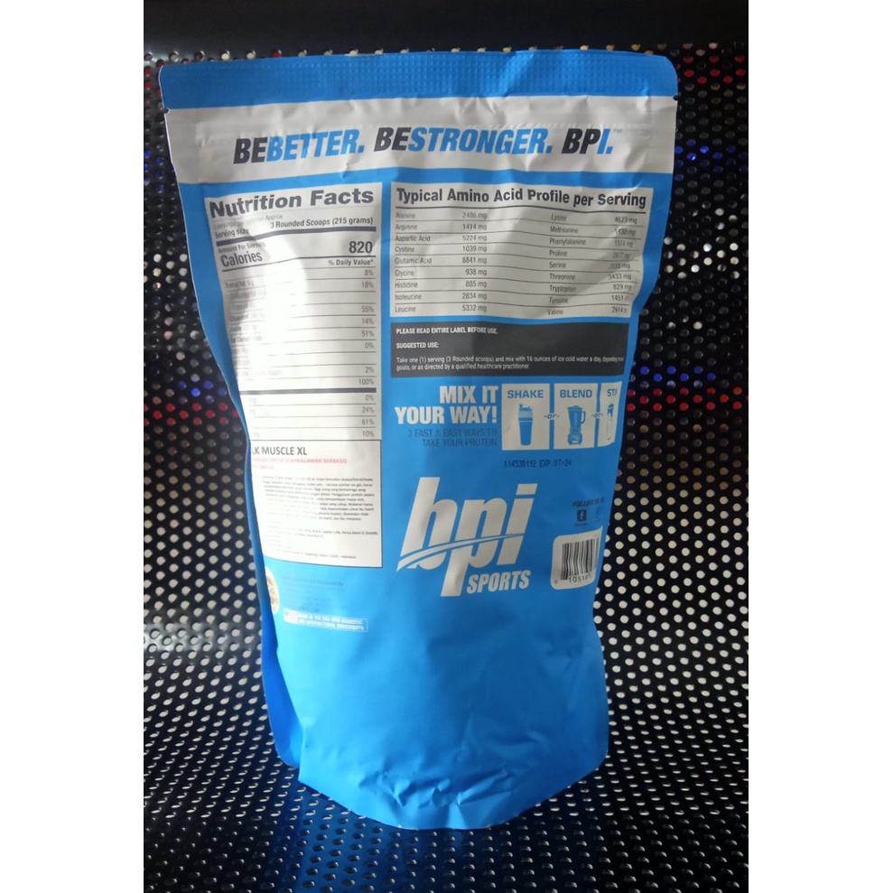 Jual BPI Sports Lean Muscle Bulk Muscle Advanced Anabolic Mass Gainer ...