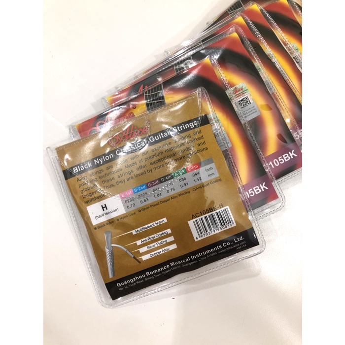 Jual Alice AC105BK Classic Guitar Strings - Senar Gitar Klasik Nylon ...
