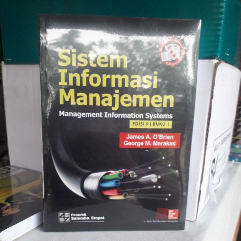 Jual sistem informasi manajemen edisi 9 Buku 1 james A.O'Brien ...