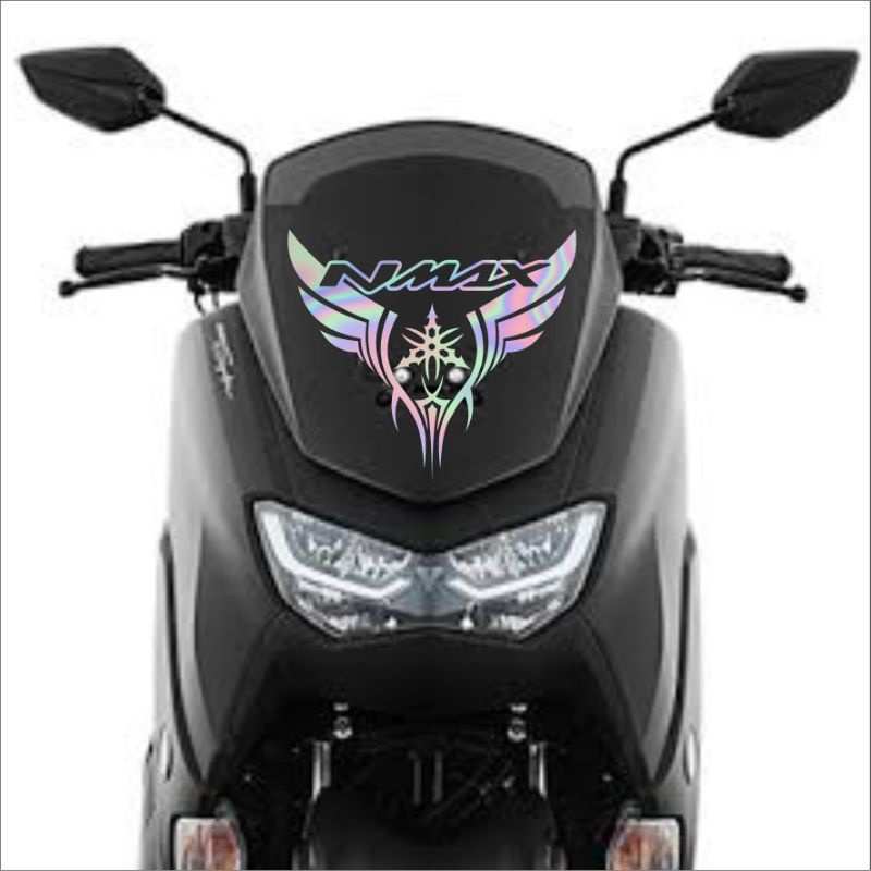 Jual (BISA COD) Stiker Motor Cutting Sticker Visor Motor Sticker Logo ...