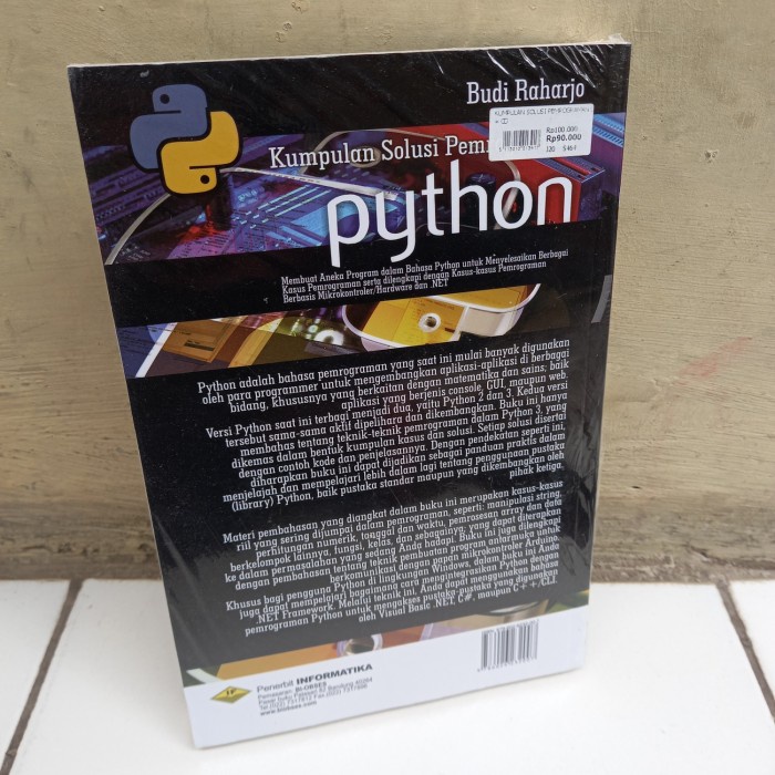 Jual Buku Kumpulan Solusi Pemrograman Python Shopee Indonesia