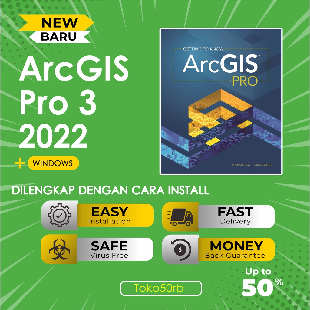 Jual ESRI ArcGIS Pro 3.0 Full Version | Shopee Indonesia