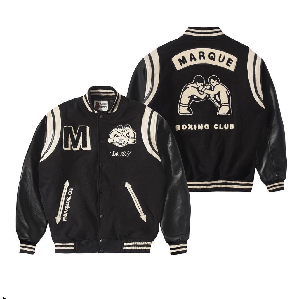 Boxing on sale varsity jacket