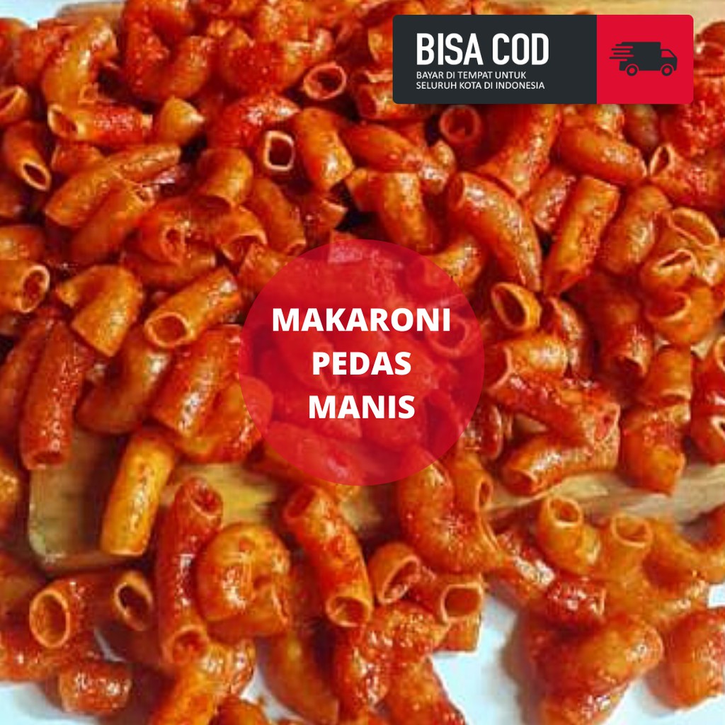 Jual Makaroni Pedas Manis Makaroni Cikruh Makaroni Pipa 250gr Shopee