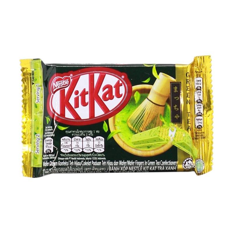 Jual Kit Kat Green Tea 4F 35Gr | Shopee Indonesia