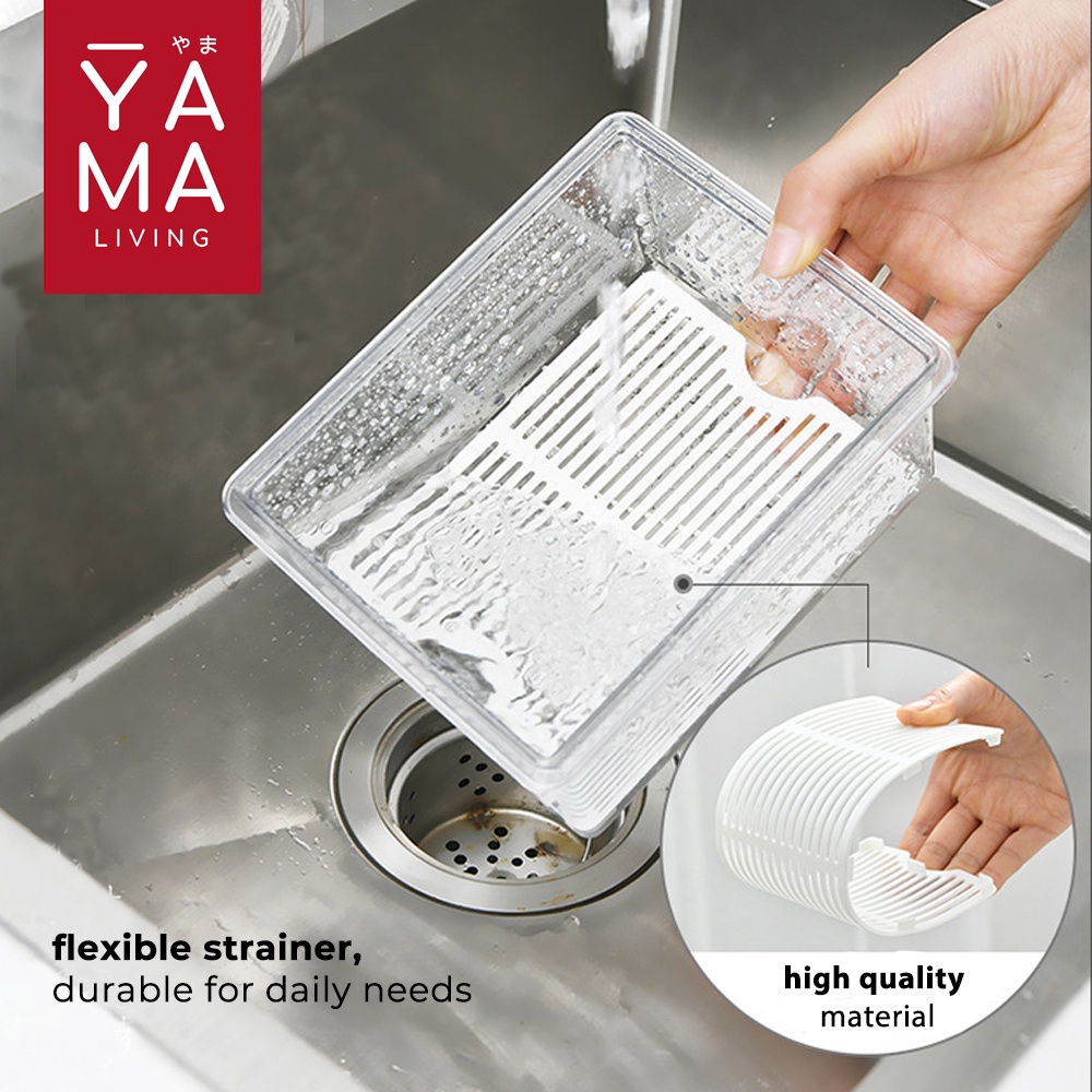 Jual YAMA KUNA Fridge Food Storage Box Kotak Penyimpanan Makanan Kulkas ...