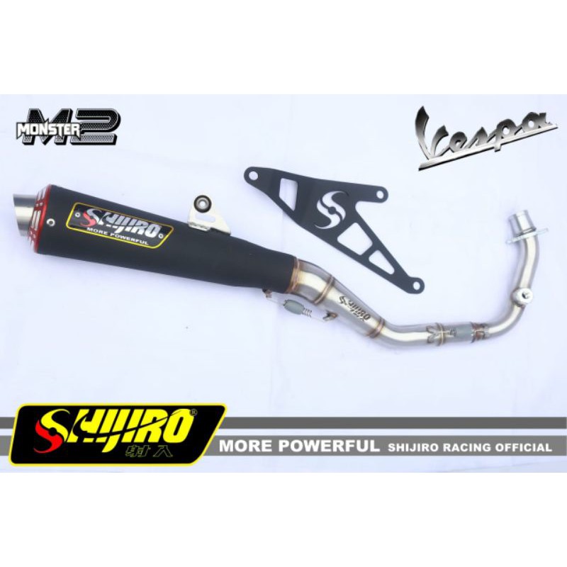 Jual VESPA MATIC 150 KNALPOT SPRINT/PRIMAVERA/IGET 3V TYPE M2 MONSTER ...