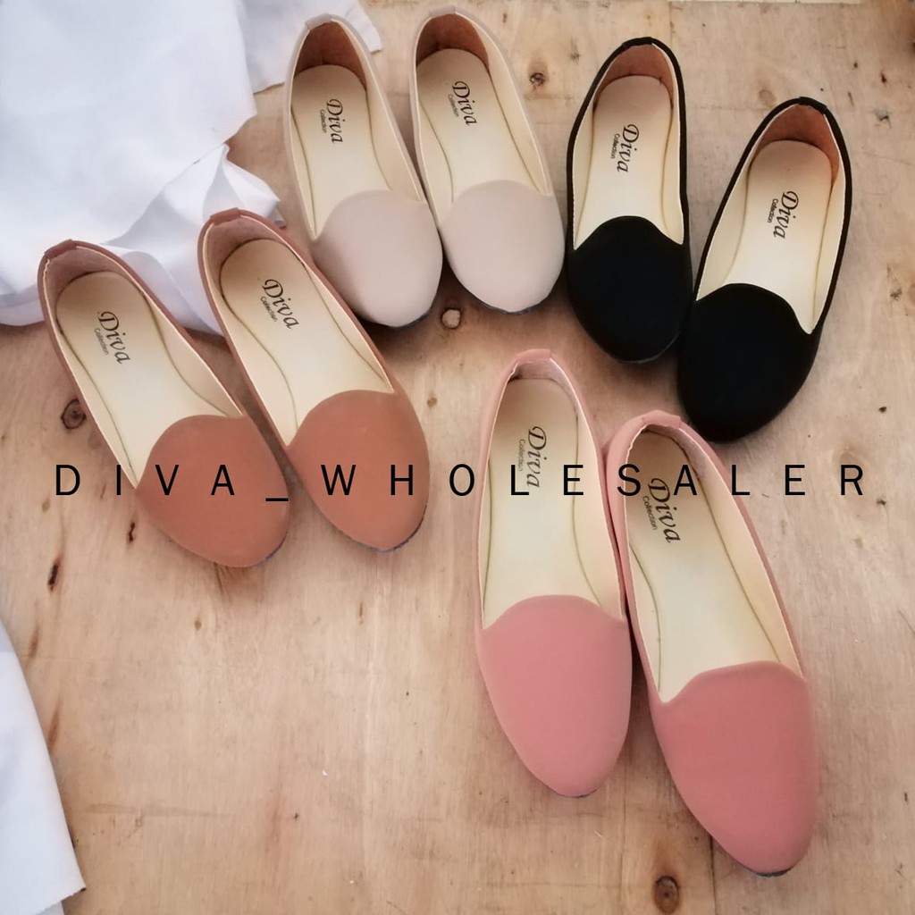 Flat store shoes shopee