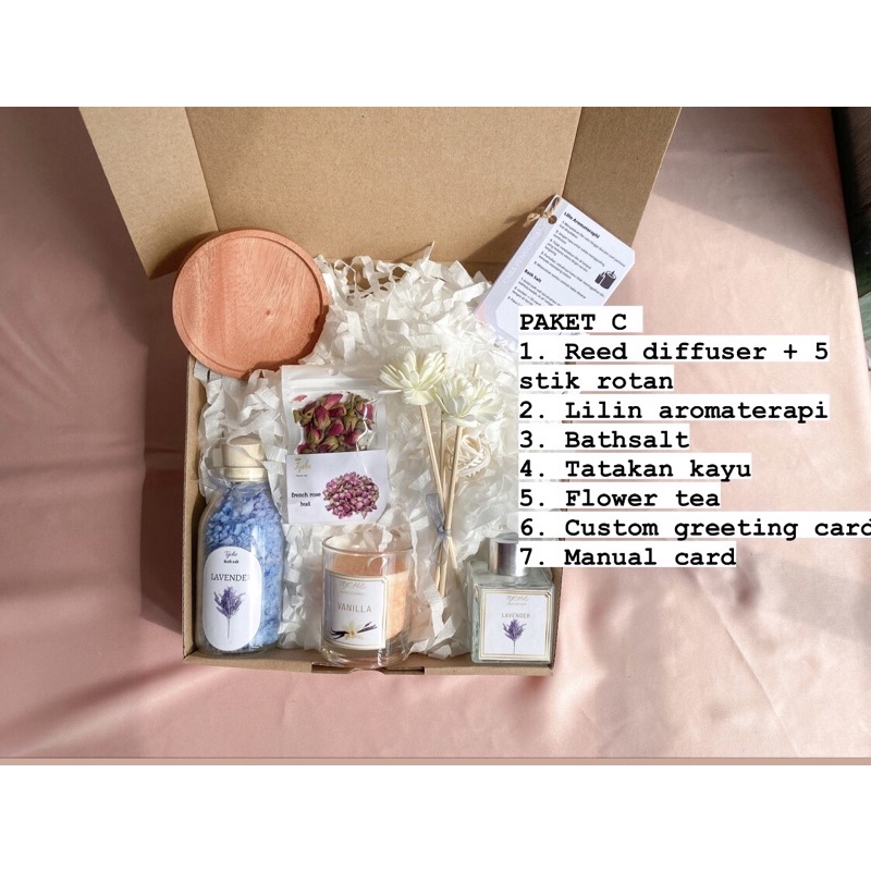 Jual Hampers Aromaterapi Cream Lilin Aromaterapi Reed Diffuser