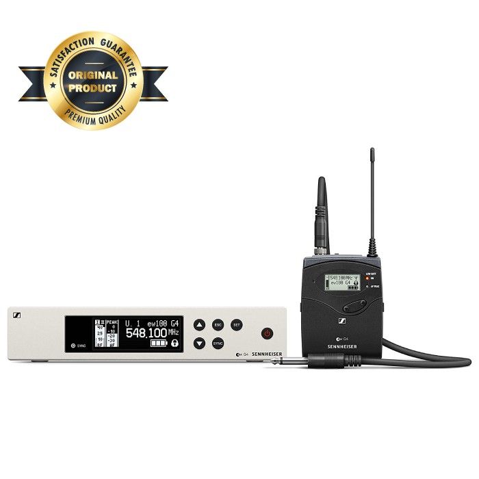 Jual Mic Wireless Sennhesier EW100 G4-Ci1 EW100 G4Ci1 Original | Shopee ...