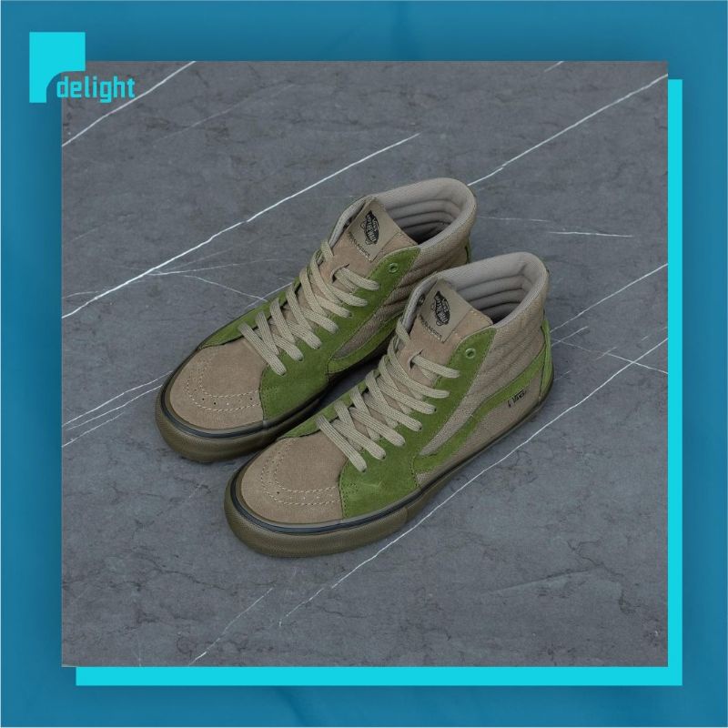 Jual Sepatu Vans Sk8Hi Pro Two Tones Green Original(Sample Pair ...