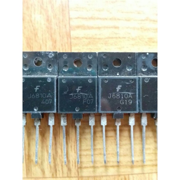 Jual TRANSISTOR J6810A CABUTAN ASLI Buat (REGULATOR/HORIZONTAL