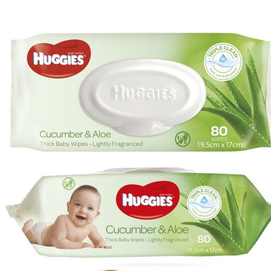 Huggies baby wipes cucumber hot sale fresh