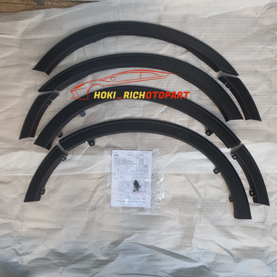 Jual Over Fender Body Kit Innova Venturer Facelift 2021 set 8pc ...