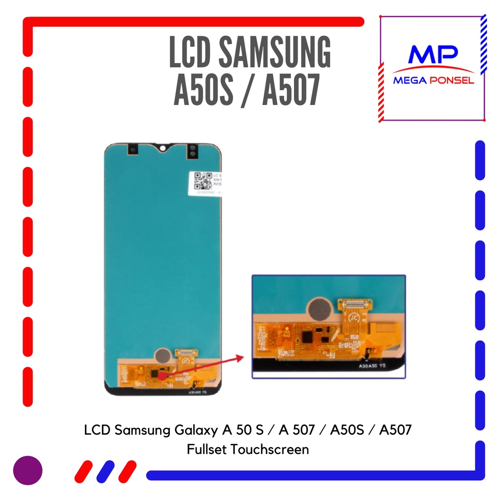 Jual LCD Samsung A50s A507 Fullset Touchscreen - Mega Ponsel Bandung ...