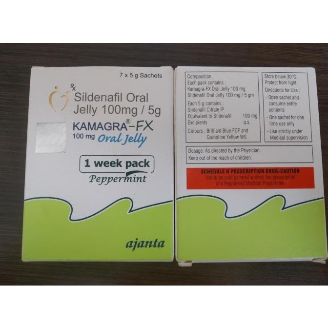 Sildenafil Oral Jelly 100mg Kamagra Fx