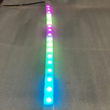 Lampu Led Strip Fleksibel 30cm 60cm Rgb Running New Strobo 5050 36led 12Volt