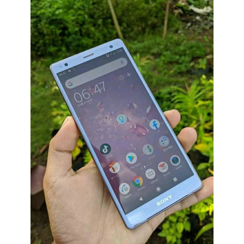 Jual Sony Xperia Xz2 AU Purple Mulus Normal | Shopee Indonesia