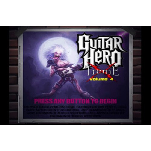 Guitar hero deals 4 ps2