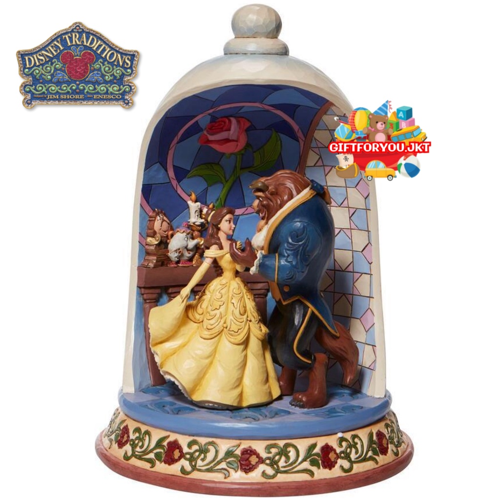 Jual Patung Beauty And The Beast Love Original Disney Traditions Enesco ...