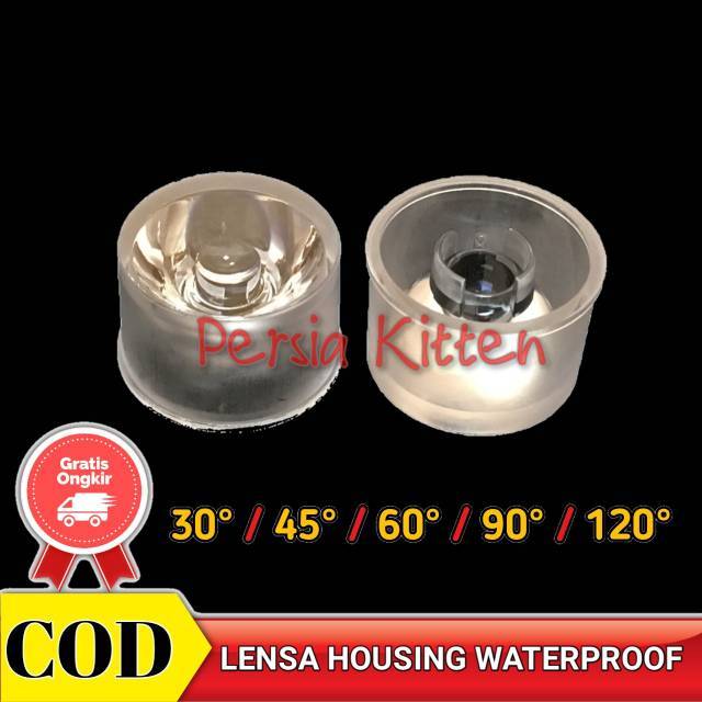 Jual Lensa Housing Waterproof 30-120 Derajat LED HPL | Shopee Indonesia